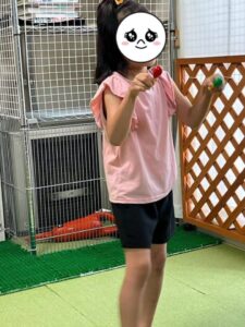 ８月リトミック　マラカス２